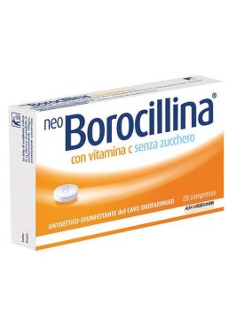 NEOBOROCILLINA C*20 pastiglie 1,2 mg + 70 mg senza zucchero