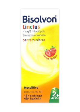 BISOLVON*sciroppo 200 ml 4 mg/5 ml aroma fragola