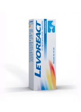LEVOREACT*spray nasale 10 ml 0,5 mg/ml