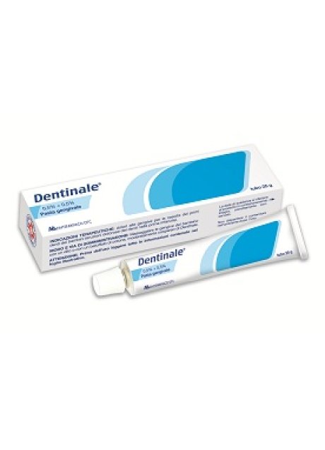 DENTINALE*pasta gengivale 25 g 0,5% + 0,5%