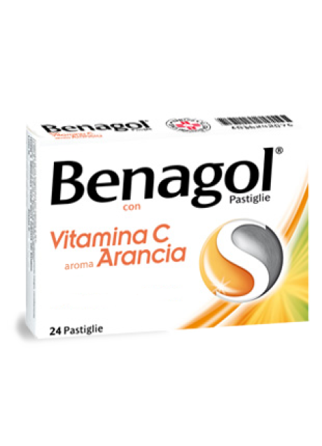 BENAGOL VITAMINA C*24 pastiglie arancia