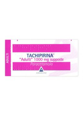 TACHIPIRINA*AD 10 supp 1.000 mg