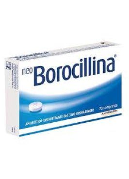 NEOBOROCILLINA*20 pastiglie 1,2 mg + 20 mg menta