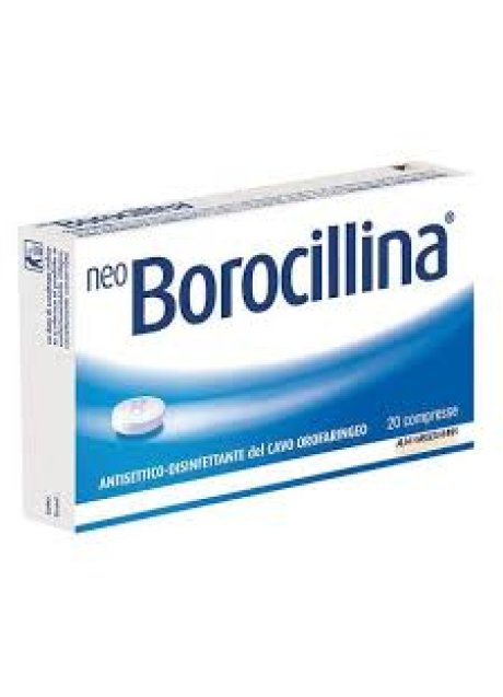 NEOBOROCILLINA*20 pastiglie 1,2 mg + 20 mg menta
