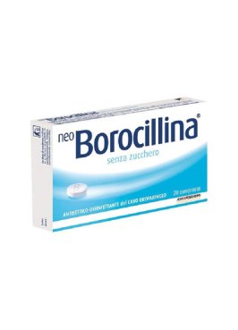 NEOBOROCILLINA*20 pastiglie 1,2 mg + 20 mg senza zucchero