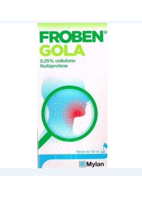 FROBEN GOLA*collutorio 160 ml 0,25%