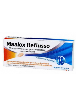 MAALOX REFLUSSO*7 cpr gastrores 20 mg
