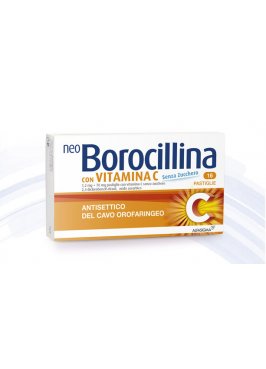 NEOBOROCILLINA C*16 pastiglie 1,2 mg + 70 mg senza zucchero