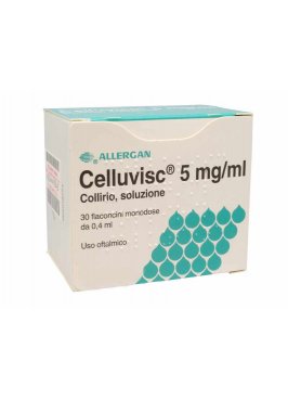 CELLUVISC*30 monod collirio 0,4 ml 5 mg/ml