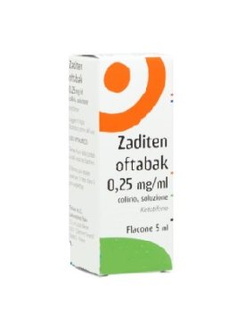 ZADITEN OFTABAK*collirio 5 ml 0,25 mg/ml
