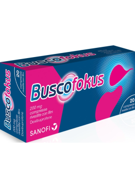 BUSCOFOKUS*20 cpr riv 200 mg