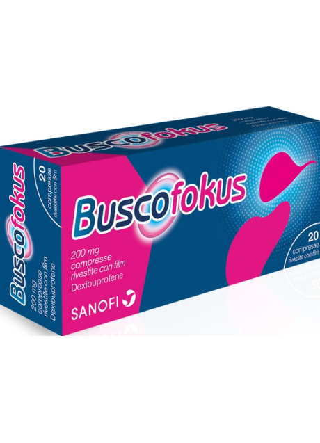 BUSCOFOKUS*20 cpr riv 200 mg