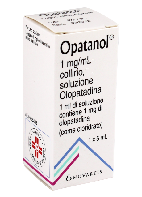 OPATANOL*collirio 5 ml 1 mg/ ml OPATANOL*collirio 5 ml 1 mg/ ml