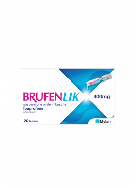 BRUFENLIK*20 bust orale sosp 400 mg 10 ml
