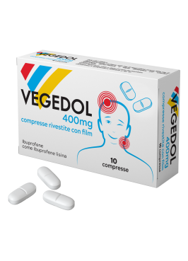 VEGEDOL*10 cpr riv 400 mg
