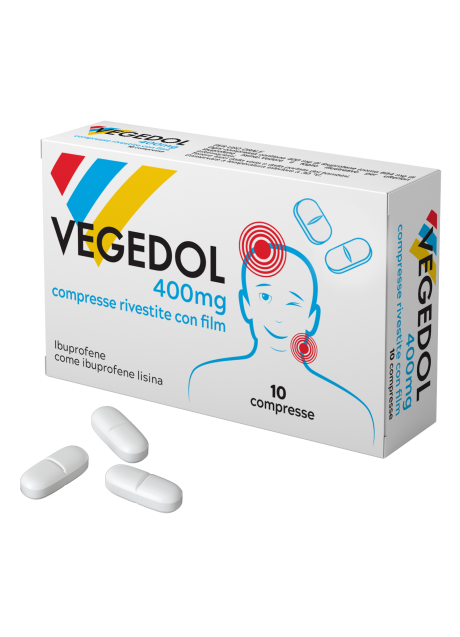 VEGEDOL*10 cpr riv 400 mg