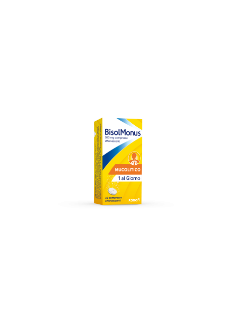 BISOLMONUS*10 cpr eff 600 mg