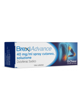 BREXIADVANCE*spray cutaneo 30 ml/125 erog 40 mg/ml con pompadosatrice